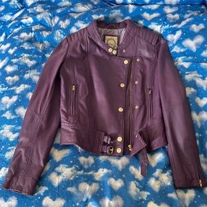 White leather jacket SALAD